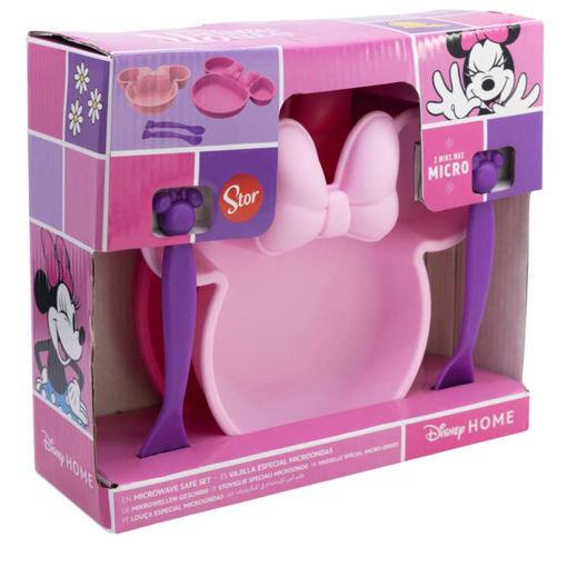 Picture of MINNIE MOUSE CUTLERY SET 4PCS